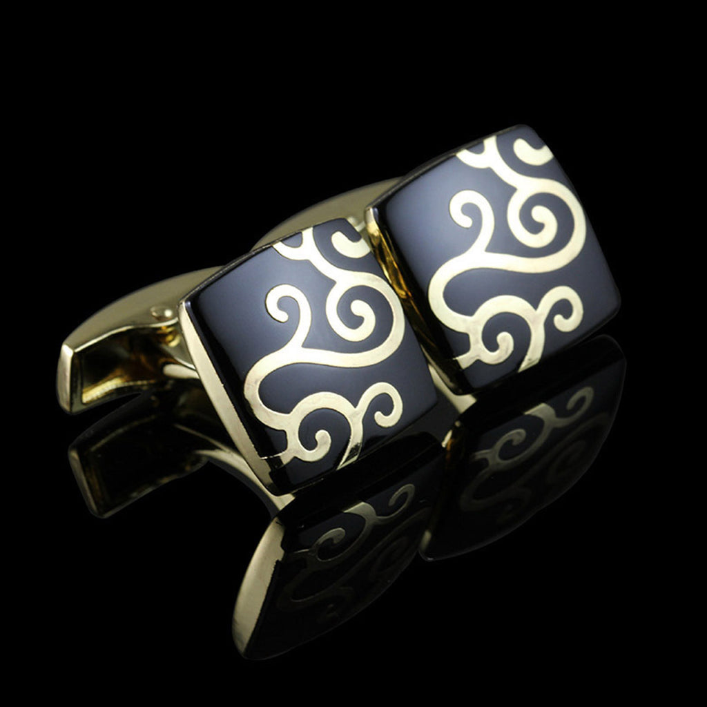 Men's High Quality French Copper Shirt Cufflinks 1.5x2cm Pair