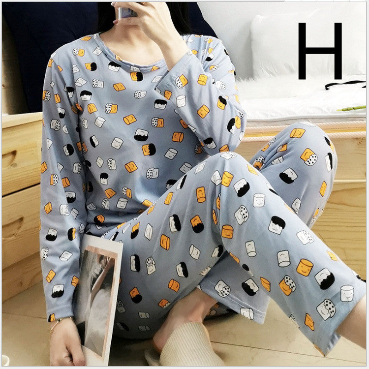 Pajamas Women's Headgear Loose Suit Girls Home Service