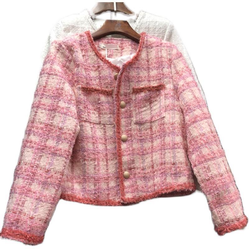 Women's Small Red Fragrance Rabbit Fur Jacket