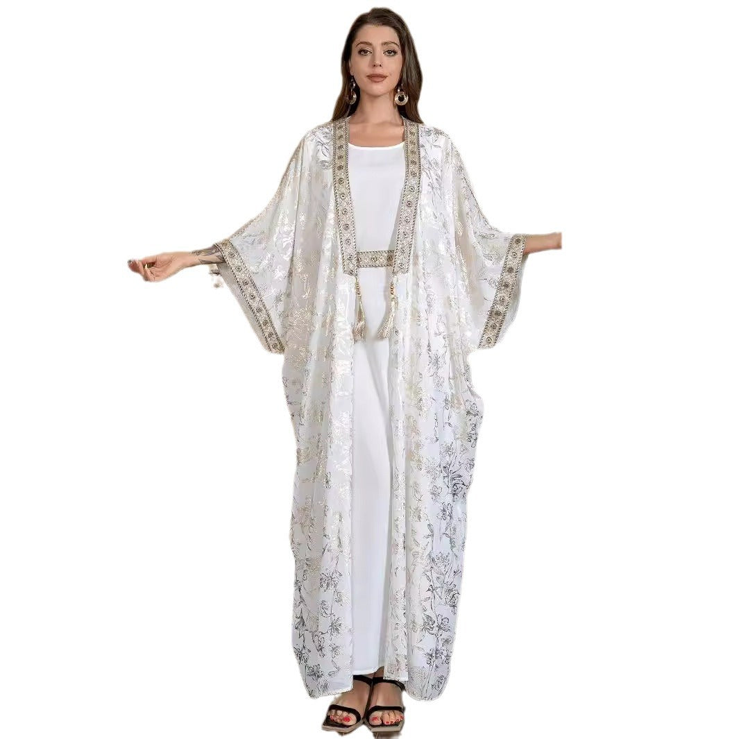 Robe une pièce bronzante pour femmes musulmanes, abaya