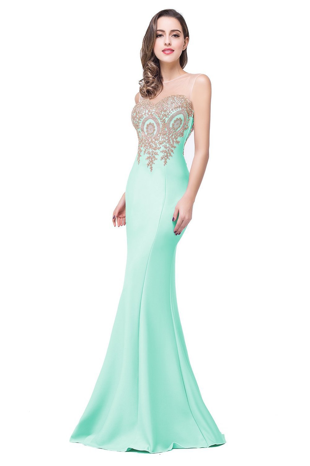 Fishtail Bride Toast Costume Polyester Fiber