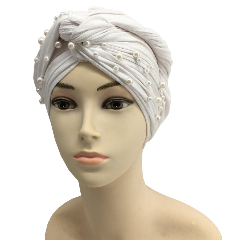 Cotton Jersey Muslim Turban Hat for Women