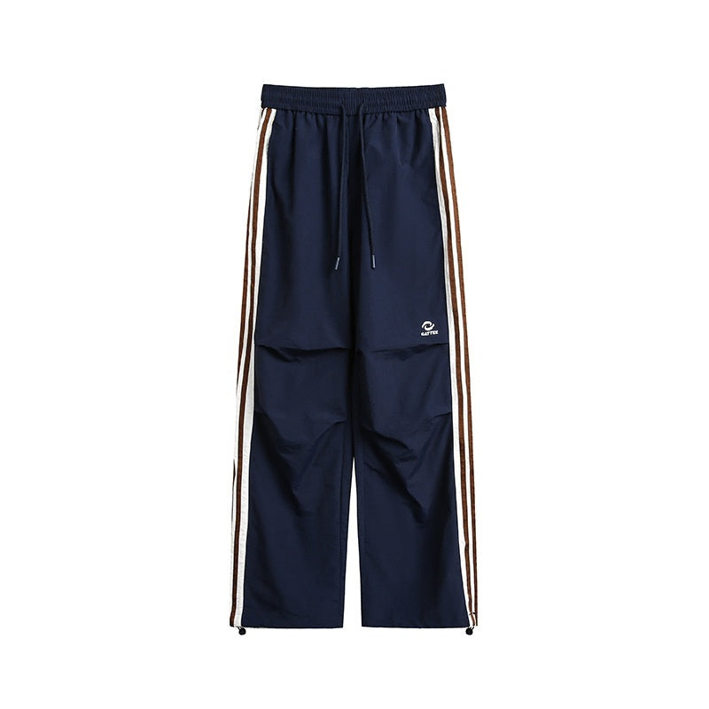 High Waist Slimming Wide-Leg Sports Pants