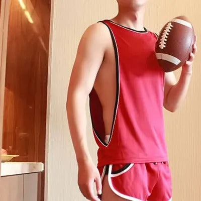Men's Summer Sports Cotton Blend Camisole Vest