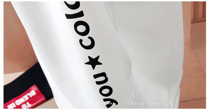 Men's White Polyester Sweater Available in Multiple Sizes