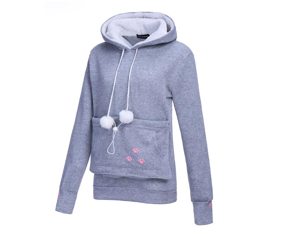 Fashion Cat Women’s Cotton Pullover Hoodie