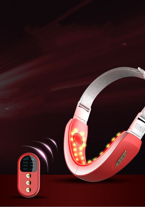 Facial Massager Face-Lift Artifact with Multiple Modes and Effects