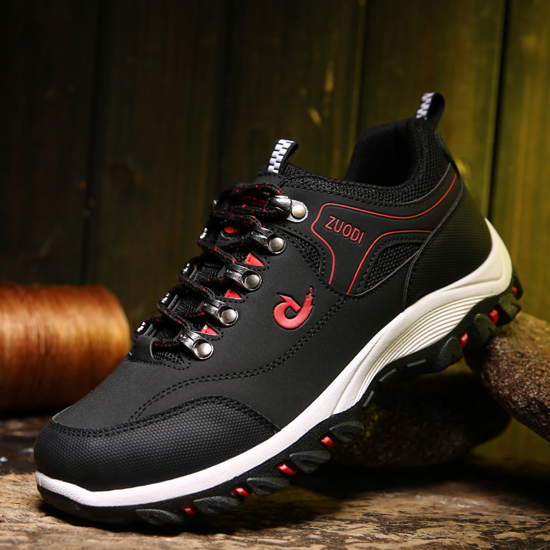 Men's Overfoot Outdoor Hiking Shoes with Mesh Upper