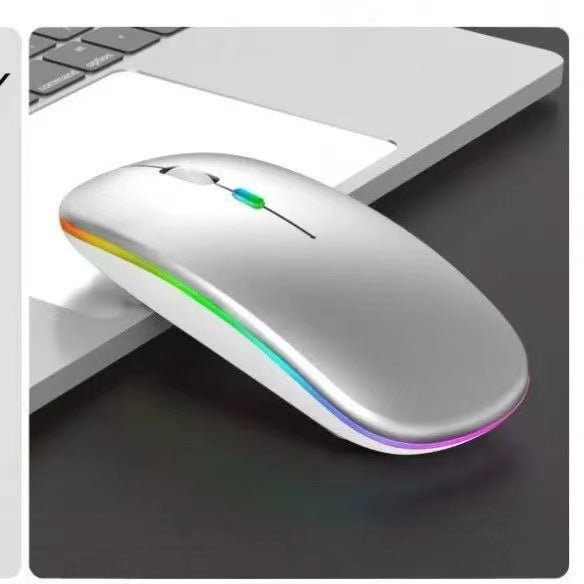 Bluetooth Dual-Mode Wireless Charging Mute Mouse