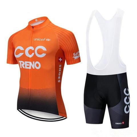 Ensemble cuissard à bretelles en polyester Reno Sportswear pour hommes