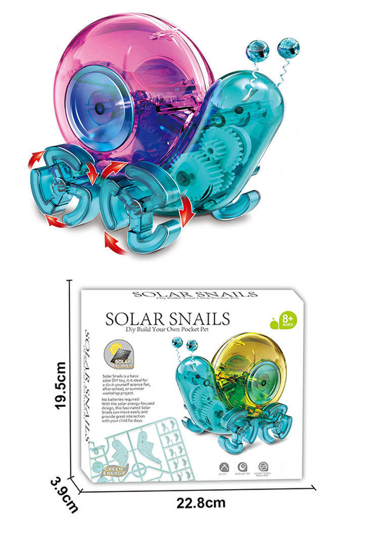 DIY Solar Robot Stem Technology Assembled, Invented Scientific Experiments, Smart Toys