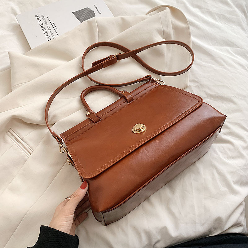 All Match Small Square PU Messenger Bag Handbag