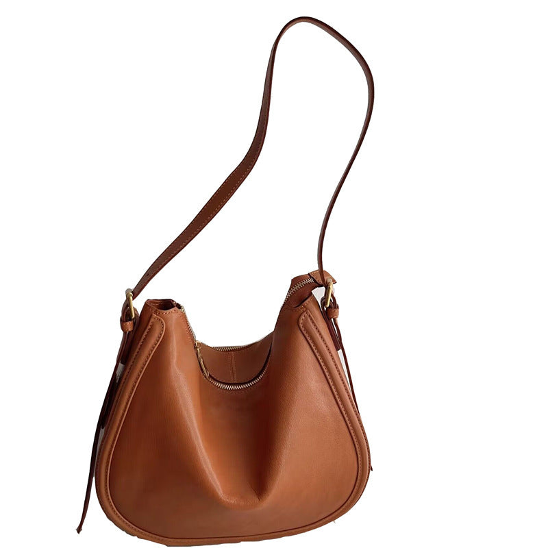 Women's Top Layer Cowhide Casual Shoulder Bag 22x29x8cm