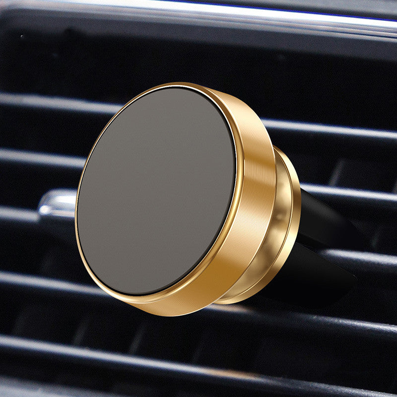 Aluminum Alloy Magnetic Car Phone Holder with CD Texture