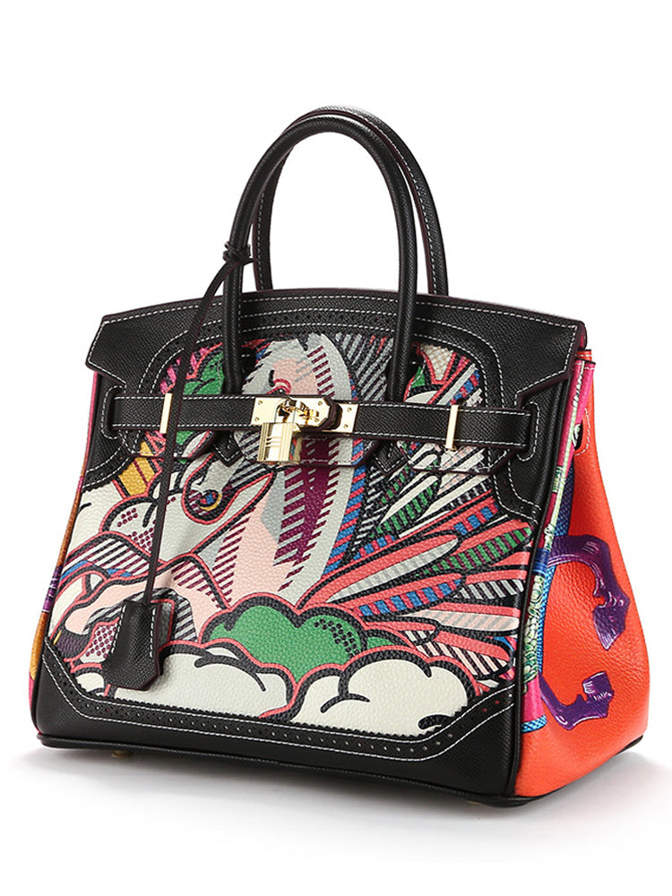 New color double-sided pattern printing platinum bag