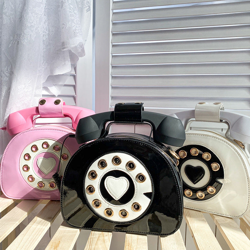 LA Fashion Women's PU Shoulder Handbag 21cm