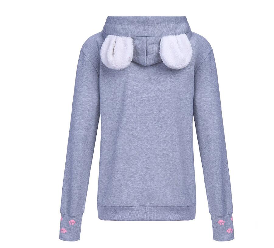 Fashion Cat Women’s Cotton Pullover Hoodie