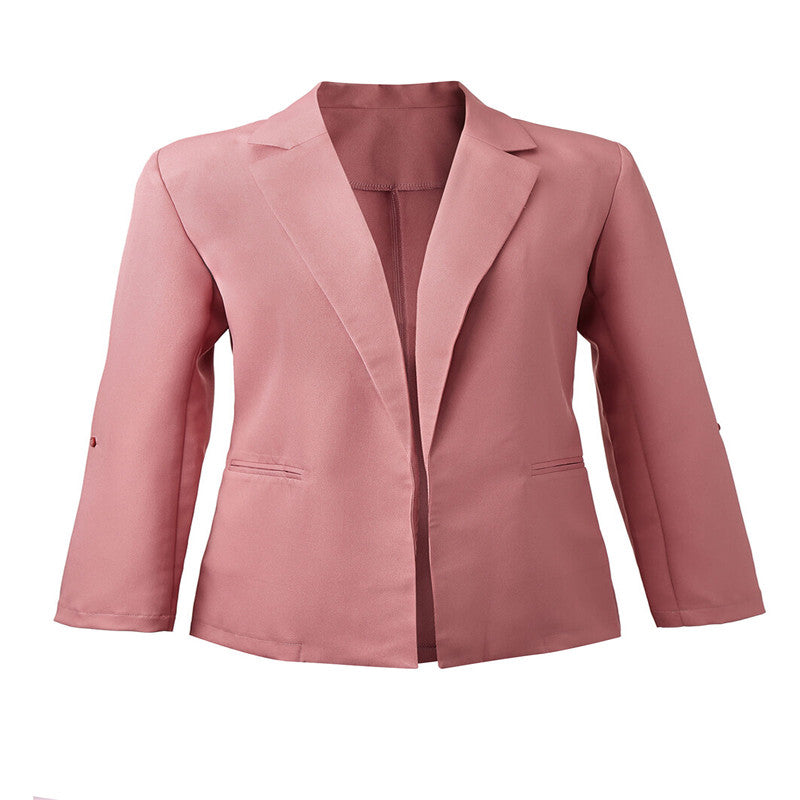 Casual Small Polyester Blazer