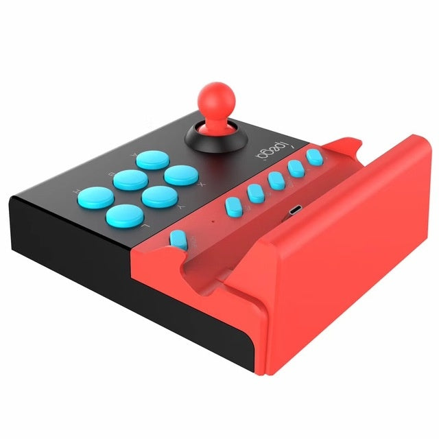 وحدة تحكم ألعاب القتال (Fighting Stick) لـ N-Switch مع وظيفة Turbo و 8 أزرار حركة