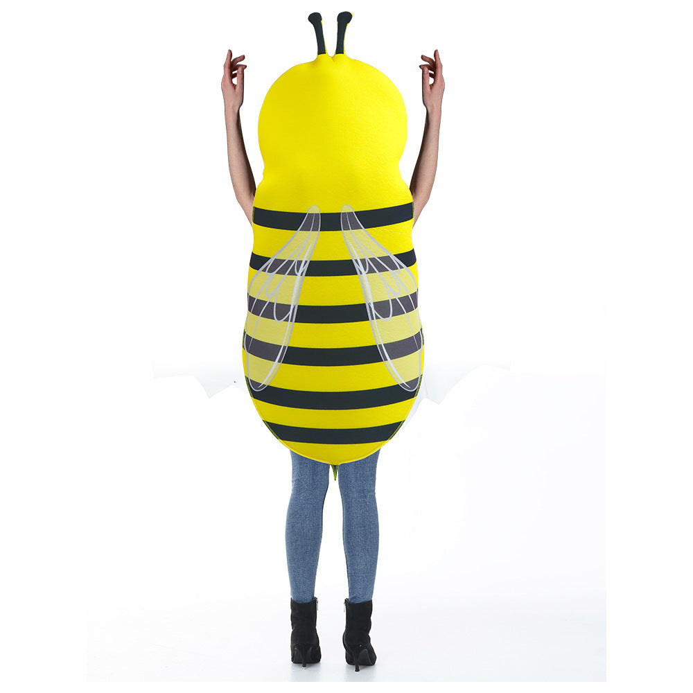Halloween Sponge Wasp Honeycomb Printing Stage Costume