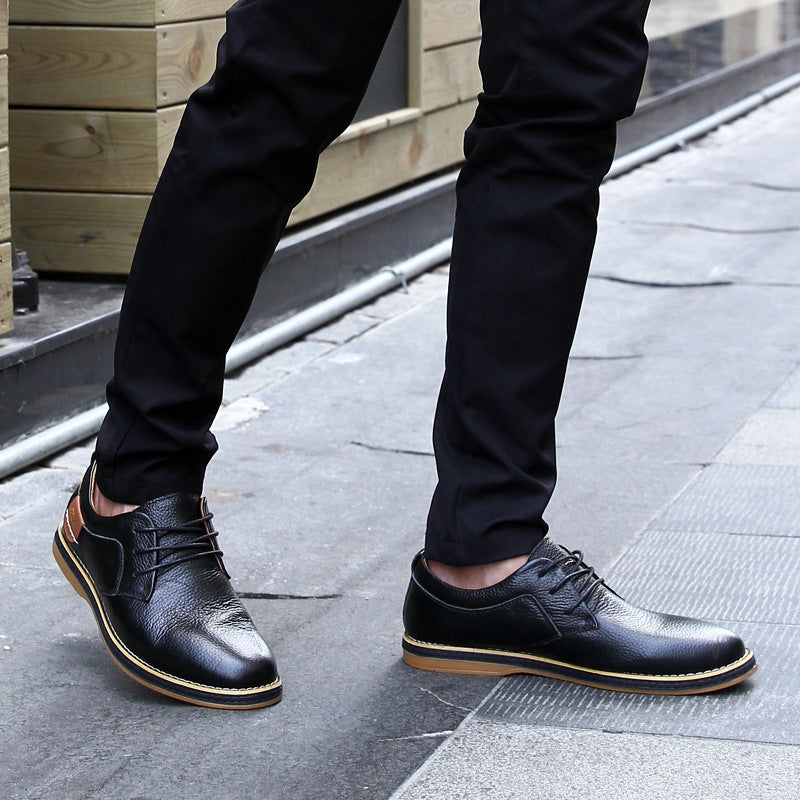 Men's British Casual Business Oxford Dress Shoes