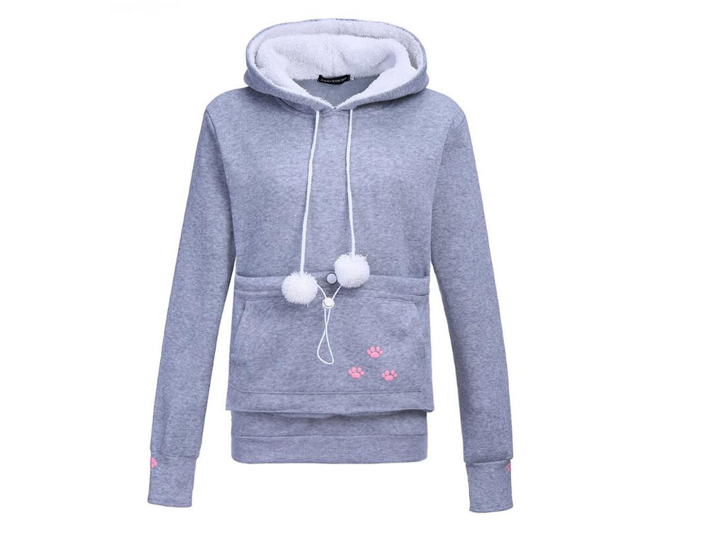 Fashion Cat Women’s Cotton Pullover Hoodie