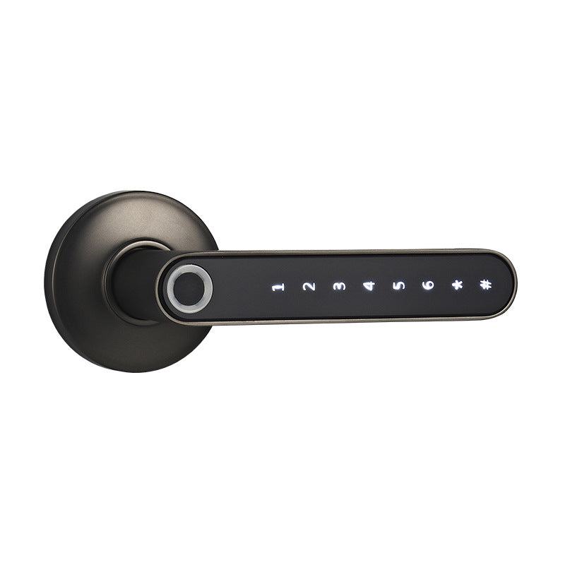 Serrure de porte intelligente avec déverrouillage par empreinte digitale, mot de passe et application Bluetooth