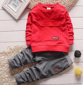Toddler Baby Clothes 0-3 Years Boys Girls Sportswear Suit Pants