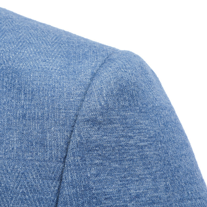 Slim Polyester Blazer