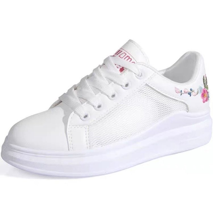 Chaussures en filet à mailles respirantes blanches pour femmes, tailles 35-40