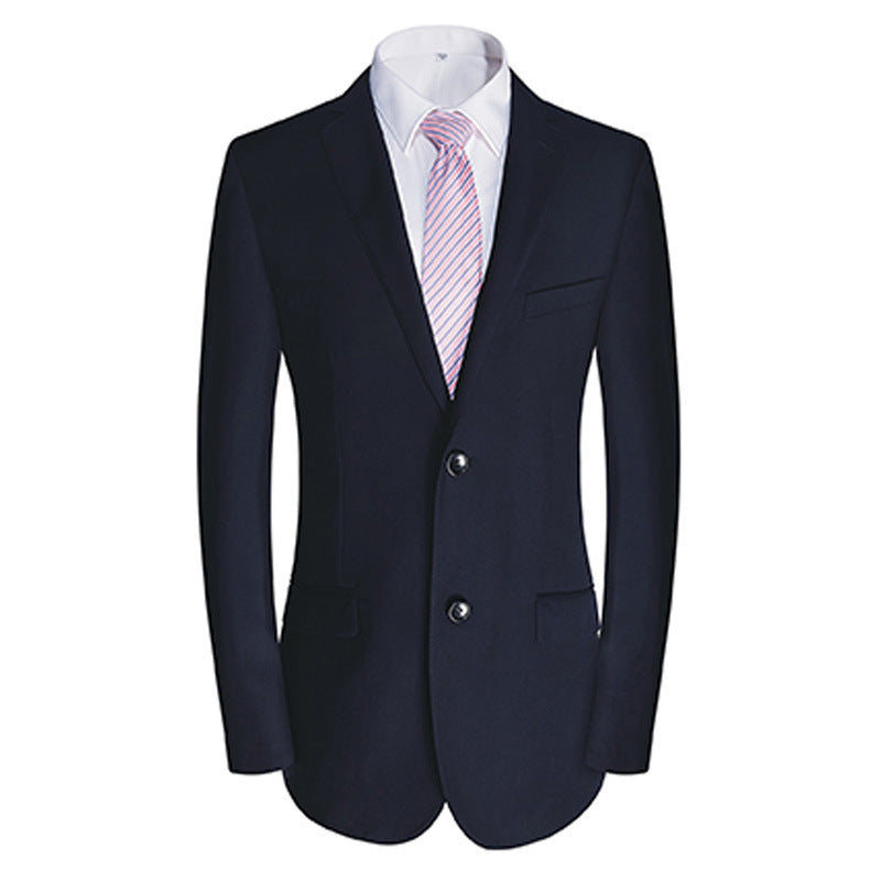 Men's Slim Wool Casual Business Suit - England Style
