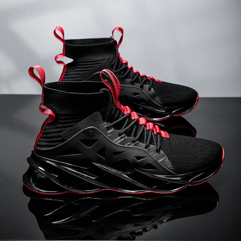 Breathable Summer Running Sneakers with Shock Absorption
