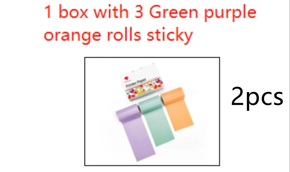 طابعة جيب صغيرة محمولة مثالية للطلاب والاستخدام المنزلي