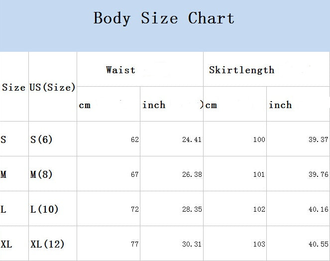 Printed shrinkable lace-length skirt