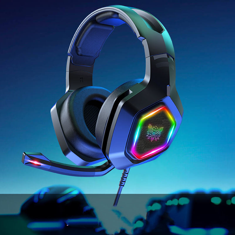 Wired Black Gaming Headset with Mic and 3.5mm Plug