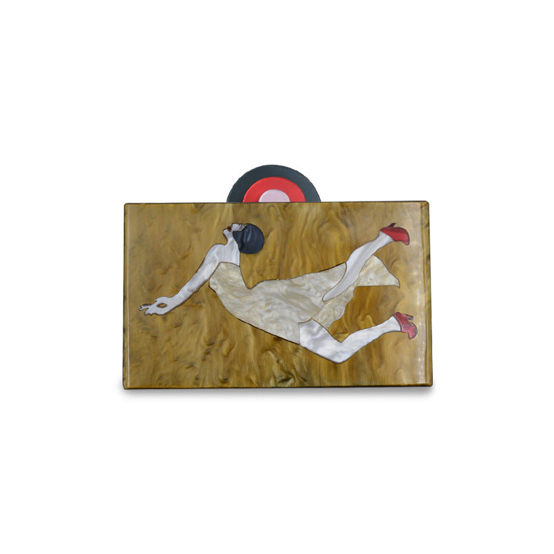 Handmade acrylic dinner bag