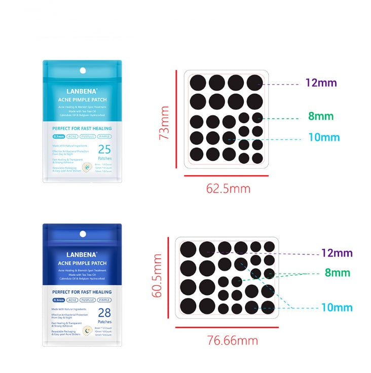 Acne Stickers with Tea Tree & Calendula Oil for Acne & Marks Fade
