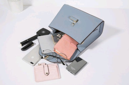 Spring Summer Portable Leather Shoulder Messenger Handbag