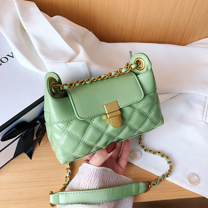 French niche set high-quality chain shoulder bag