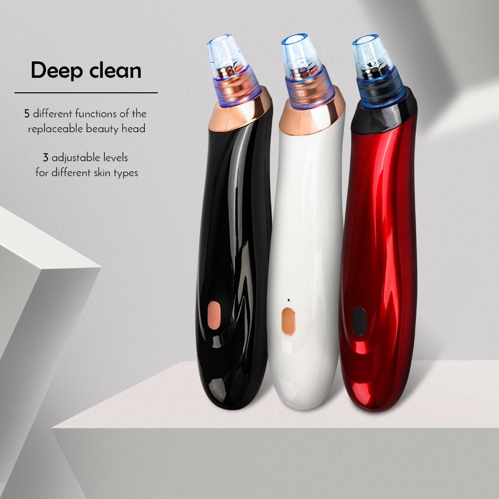 Electric Blackhead Pore Cleaner Vacuum Acne Remover Tool