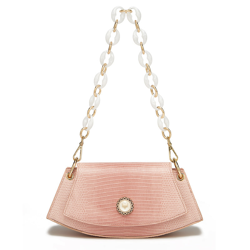 Women's High-End PU Leather One Shoulder Messenger Bag