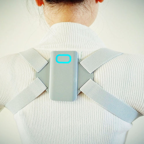 Correcteur de posture intelligent pour le dos avec sangles réglables et rappel par vibration, tailles S-M-L
