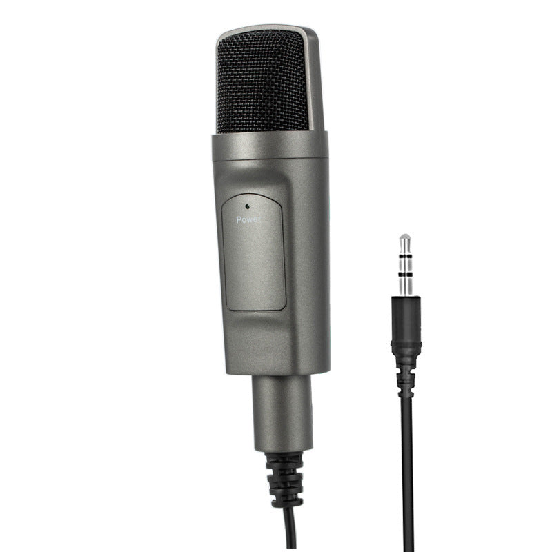 ميكروفون مكتبي مكثف USB للتسجيل المباشر والبث