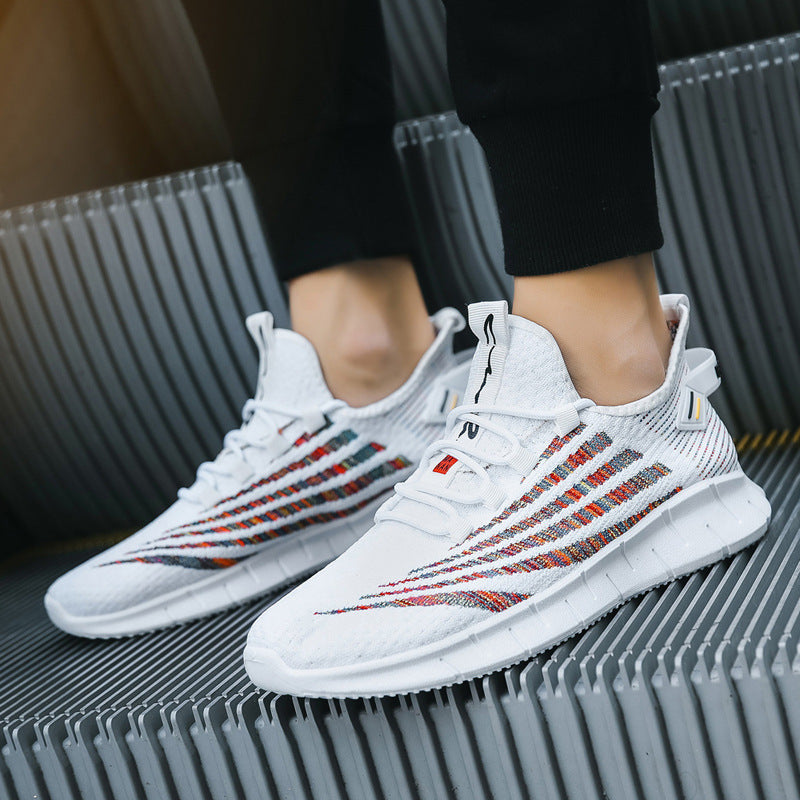 creative new flying weave fashion shoes