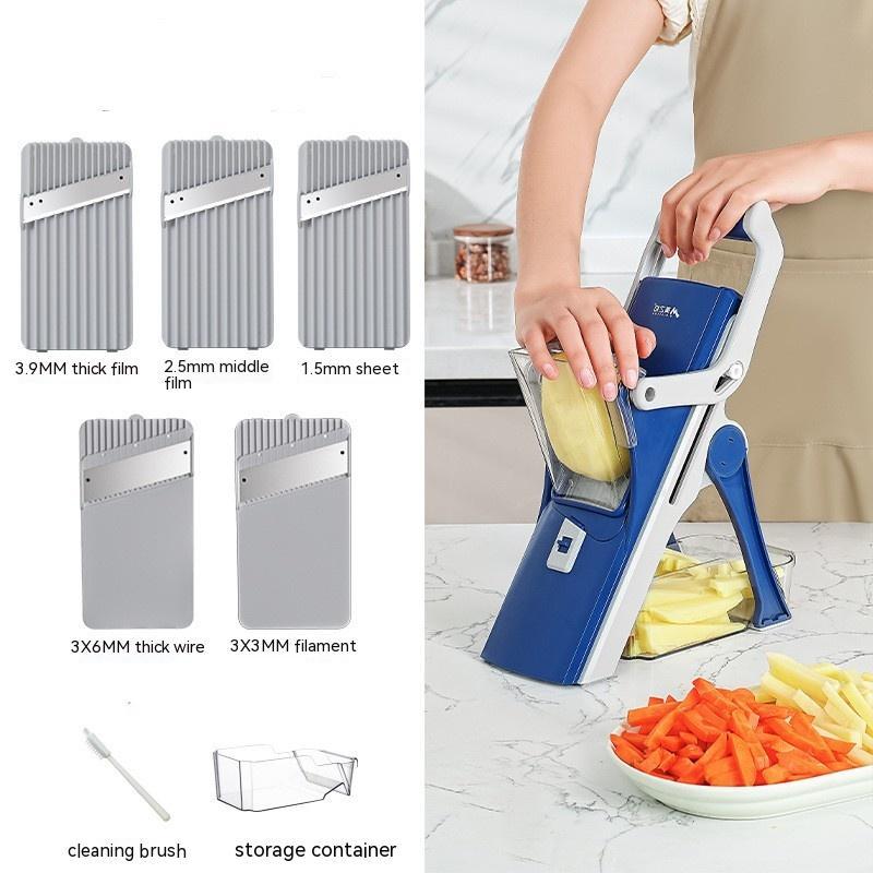 Hachoir à légumes multifonction violet pour la cuisine