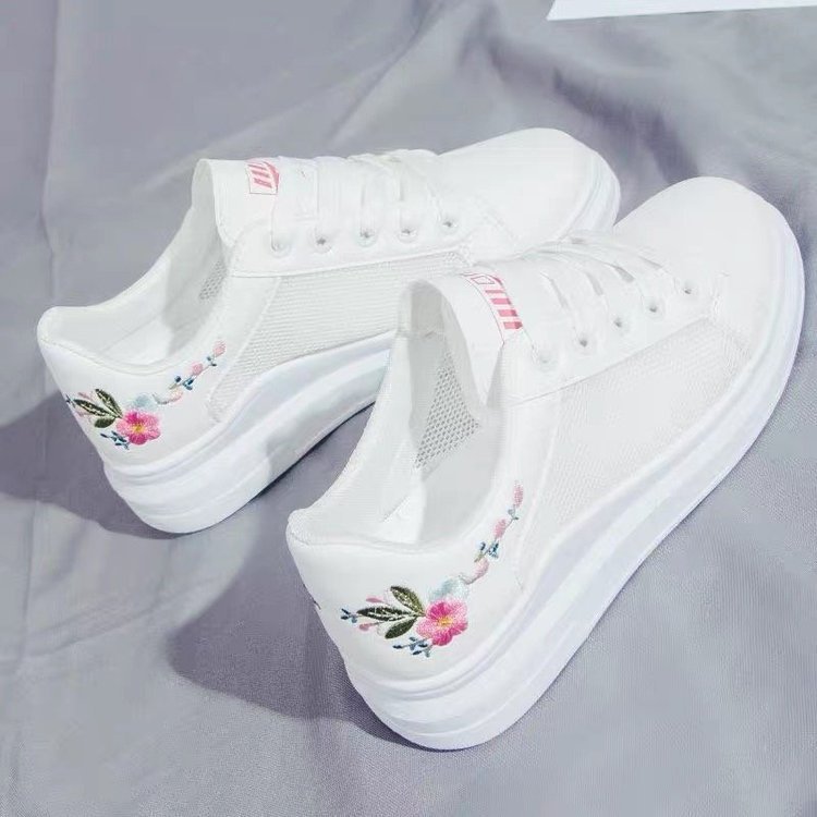 Chaussures en filet à mailles respirantes blanches pour femmes, tailles 35-40