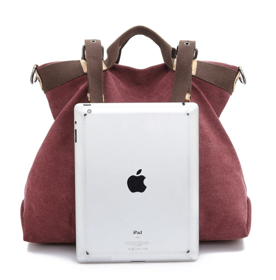 Vintage Casual Canvas Student Handbag Shoulder Bag