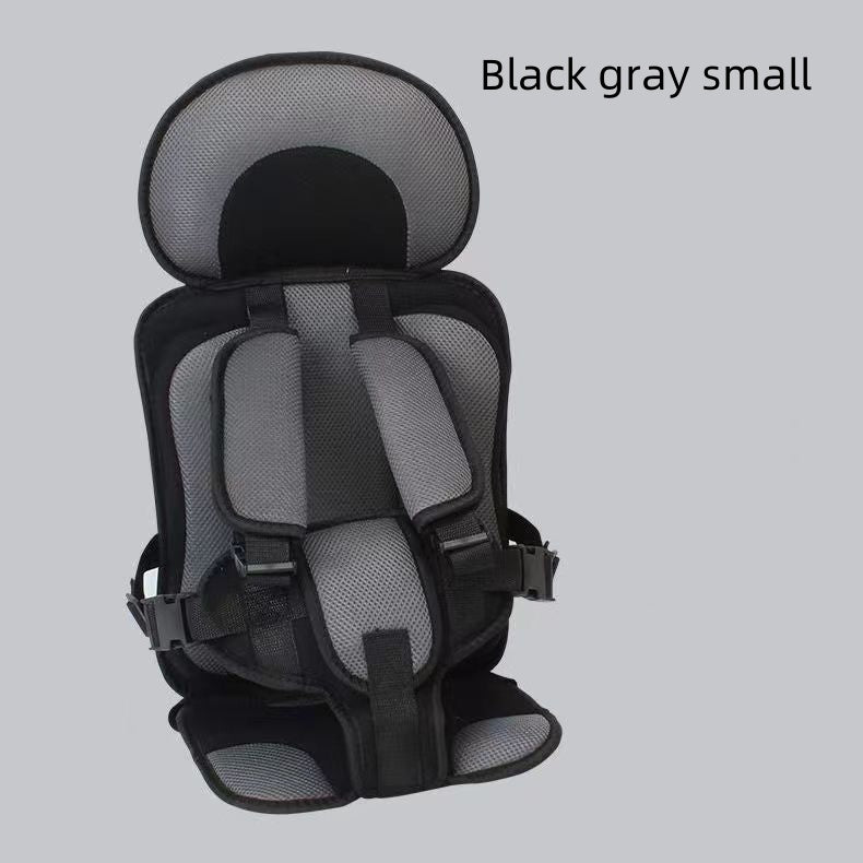 Portable Padded Baby Car Seat Mat with Safety Belt for Comfortable Seating Anywhere