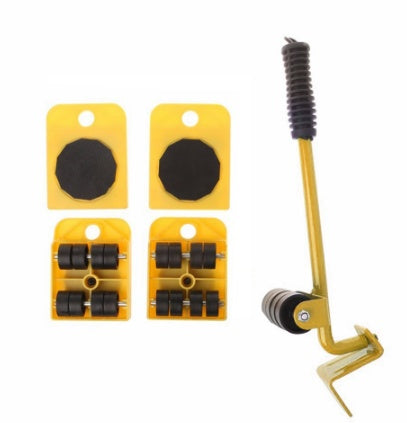 Professional Furniture Moving Lifter Tool Set 5PCS with 150kg Capacity