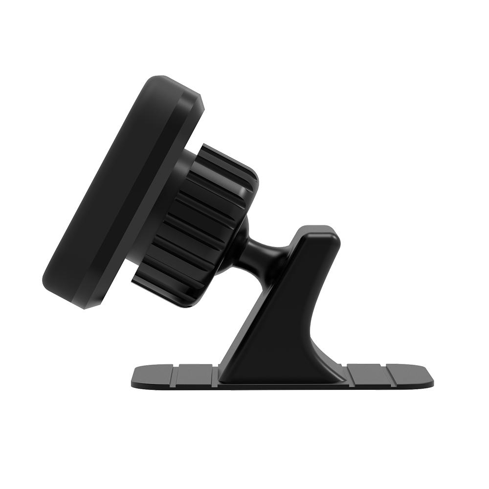 Magnetic Car Phone Holder with Nylon Base and Silicone Surface